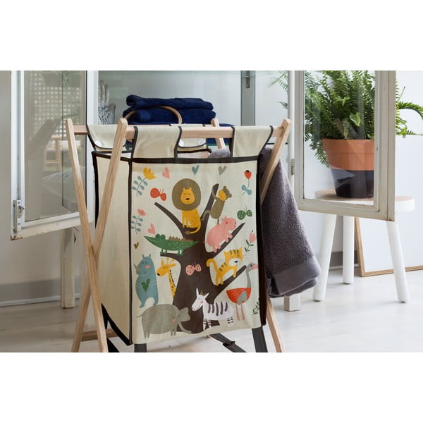 Coș pentru rufe Little Nice Things Animal Tree-image-1