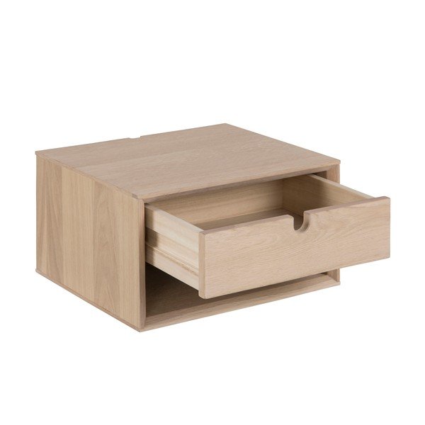 Noptieră suspendată cu 1 sertar Actona Century, înălțime 21 cm-image-2