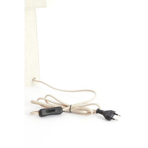 Veioză crem cu abajur textil (înălțime 50 cm) Musabo – Light & Living-image-3