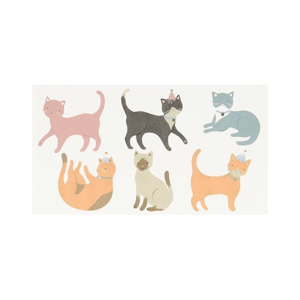 Folie de tatuaje pentru copii Cat – Meri Meri-image-1