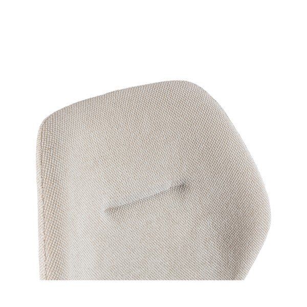 Scaune de dining crem 4 buc. tapițate Ansu – Marckeric-image-3