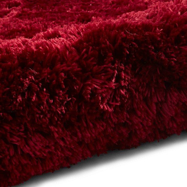 Covor Think Rugs Polar, 80 x 150 cm, roșu rubin-image-1