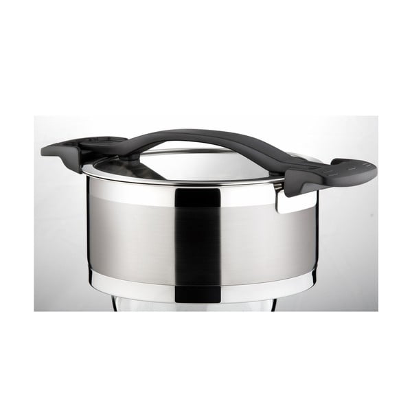 Oală din oțel inoxidabil 5 l adecvată pentru plita cu inducție Ultima – Tescoma-image-1