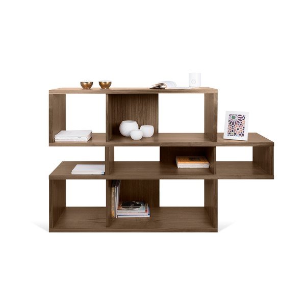 Bibliotecă TemaHome London Small, 156 x 100 cm, maro închis-image-2