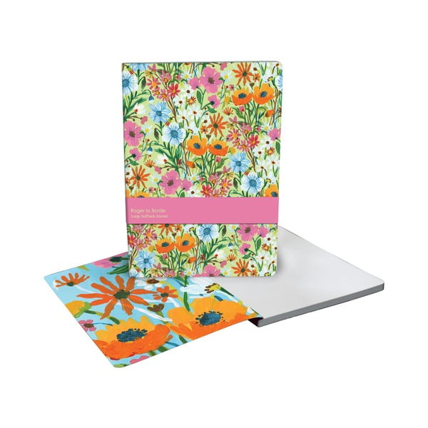 Carnețel 128 pag. A4 Flower Field – Roger la Borde-image-1