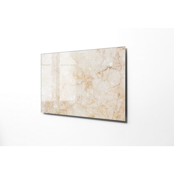 Tablou din sticlă 70x50 cm Marble – Wallity-image-3