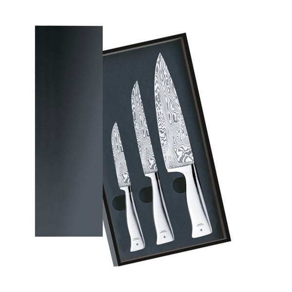 Set 3 cuțite cu lamă din oțel WMF Gourmet