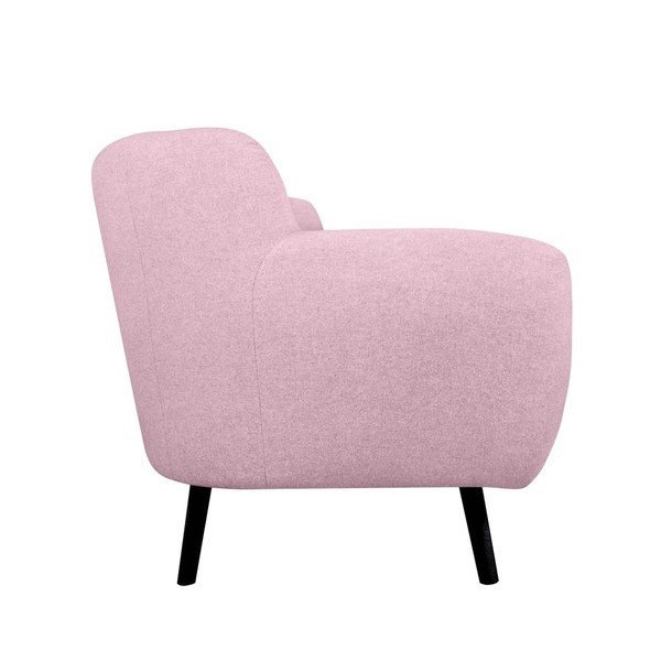 Canapea cu 2 locuri Kooko Home Rock, roz -image-3