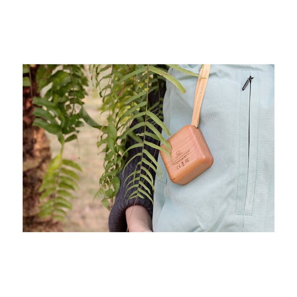 Difuzor bluetooth Gingko Square, maro închis-image-2