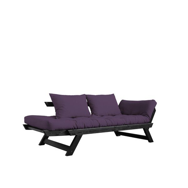 Canapea extensibilă Karup Bebop Black/Purple-image-4