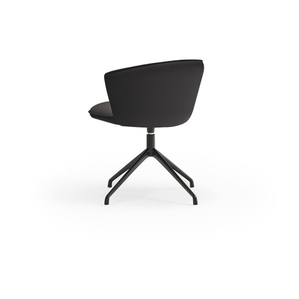 Set de scaune de sufragerie negru 2 buc. tapițat Add – Teulat-image-2