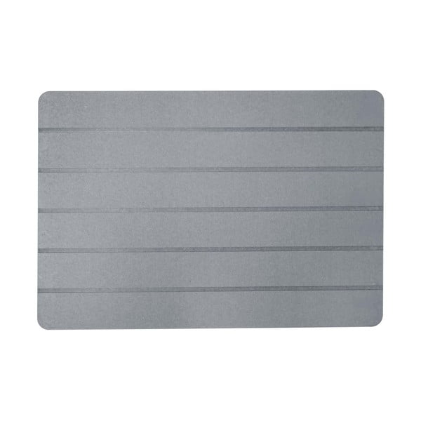 Covoraș de baie gri 50x70 cm Baline – douceur d'intérieur