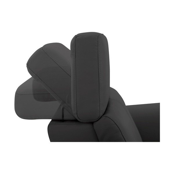 Canapea maro cu tapițerie din imitație de piele 158 cm Capena – Støraa-image-4