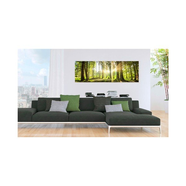 Tablou pe pânză Bimago Daylight 135 x 45 cm-image-1