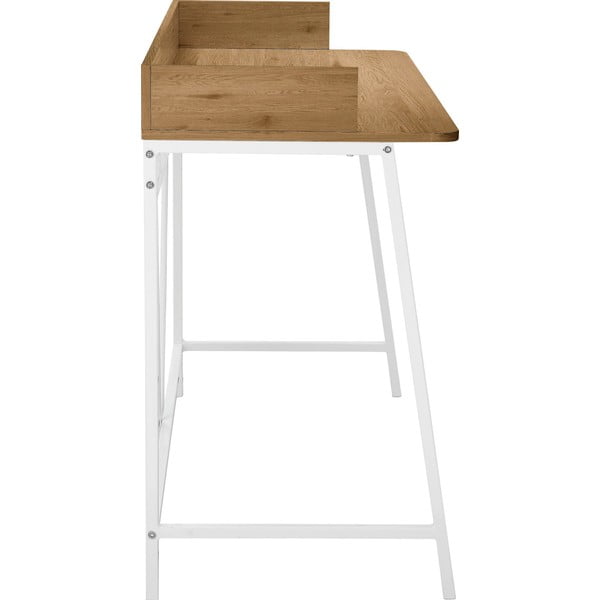 Birou cu blat cu aspect de lemn de stejar 50x120 cm Savona – Støraa-image-2