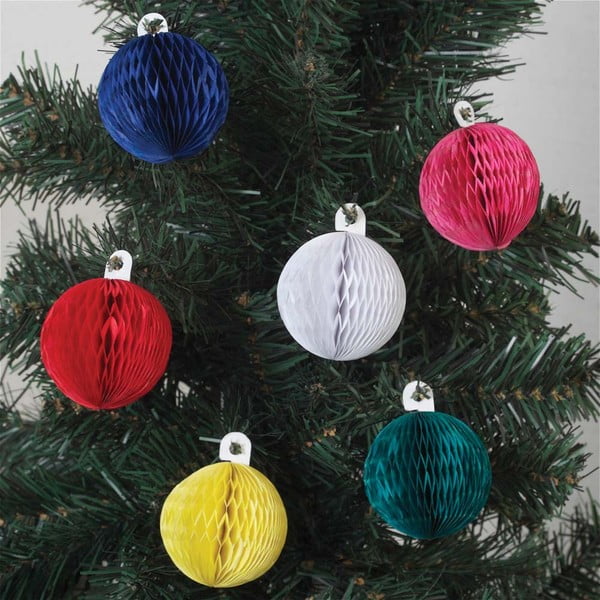 Set 6 ornamente pentru pomul de Crăciun Rex London