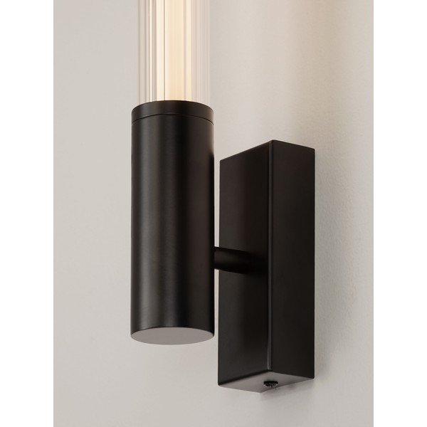 Aplică de perete negru-mat LED din metal Nold – Nova Luce-image-2