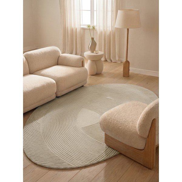 Covor crem din lână 160x230 cm Kensington Victoria – Ted Baker-image-1