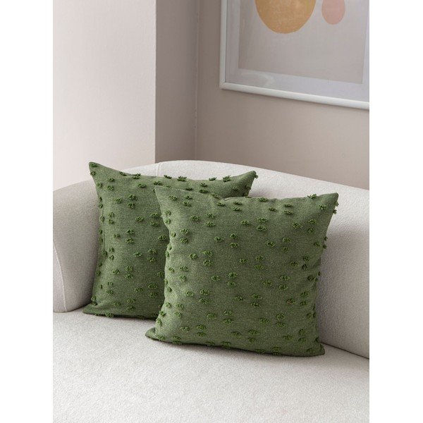 Fețe de pernă 2 buc. 43x43 cm Tuffet – Mioli Decor-image-1