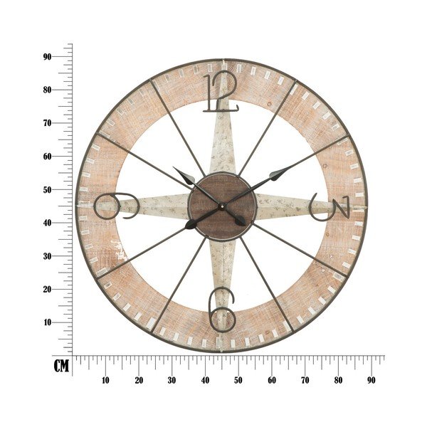 Ceas perete Mauro Ferretti Wind, Ø 90 cm-image-1
