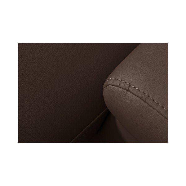 Colțar cu șezlong pe partea stângă Florenzzi Bossi Big, maro-image-2