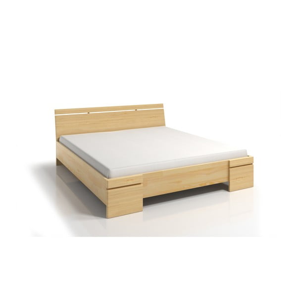 Pat dublu din lemn de pin, cu spațiu de depozitare, SKANDICA Sparta Maxi, 180 x 200 cm-image-3