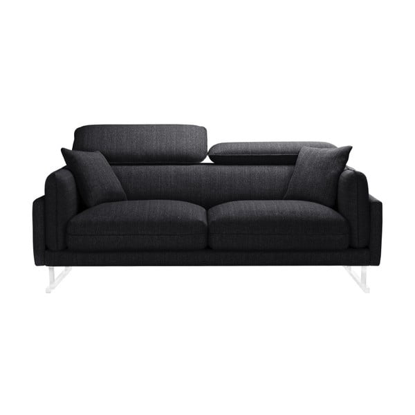 Canapea cu 2 locuri L'Officiel Gigi, negru