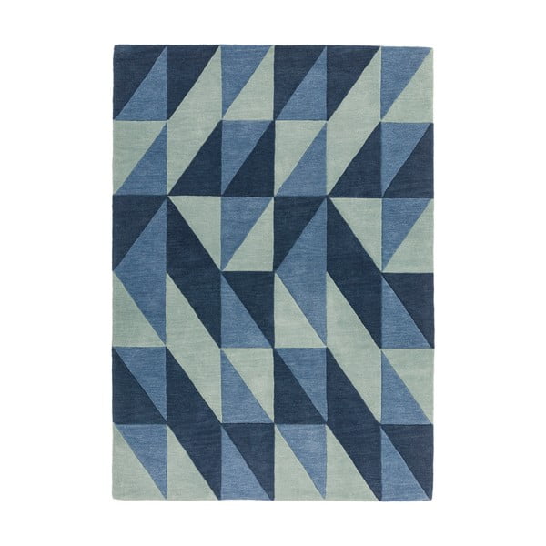 Covor Asiatic Carpets Flag, 120 x 170 cm, albastru