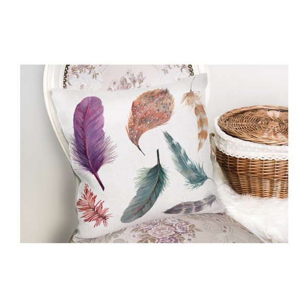 Față de pernă din amestec de bumbac Minimalist Cushion Covers Cozy, 45 x 45 cm-image-2