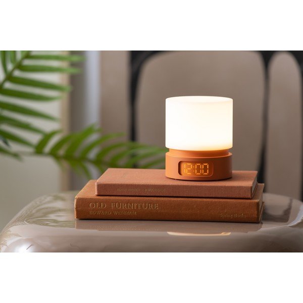 Ceas deșteptător digital/de masă ø 8 cm Pillar – Karlsson-image-1