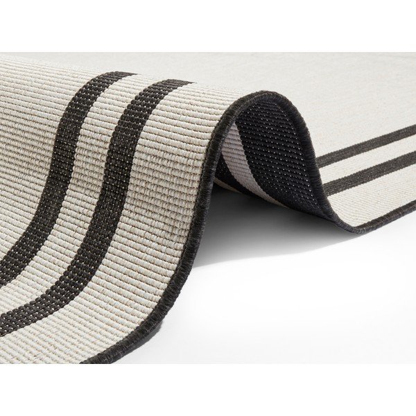 Covor adecvat pentru exterior NORTHRUGS Manito, 200 x 290 cm, negru-crem-image-1