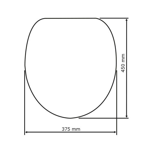 Capac WC Wenko Star, 45 x 37,5 cm-image-4