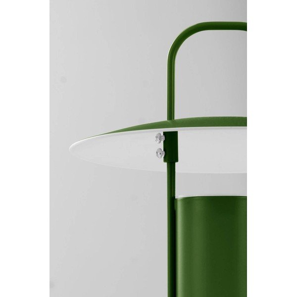 Veioză verde LED cu intensitate reglabilă din metal (înălțime 24 cm) Venna – Jotex-image-4