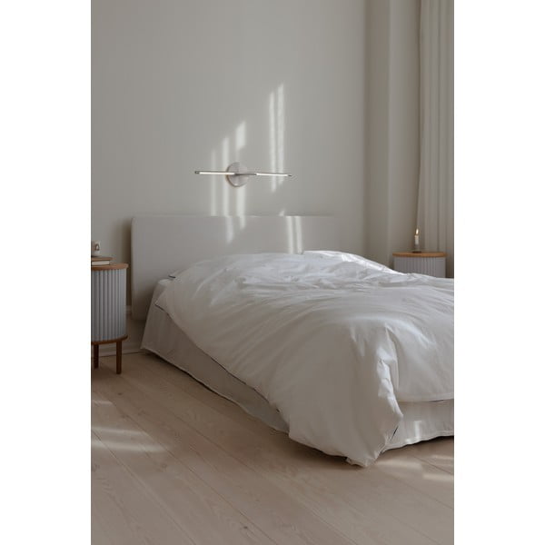 Aplică de perete argintie LED cu intensitate reglabilă din metal Omni Wall – UMAGE-image-4