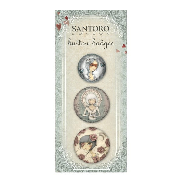 Set 3 insigne Santoro London Mirabelle Devotion