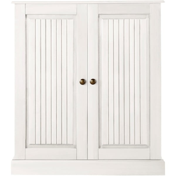 Dulap alb din lemn de pin 100x34 cm Mille – Støraa