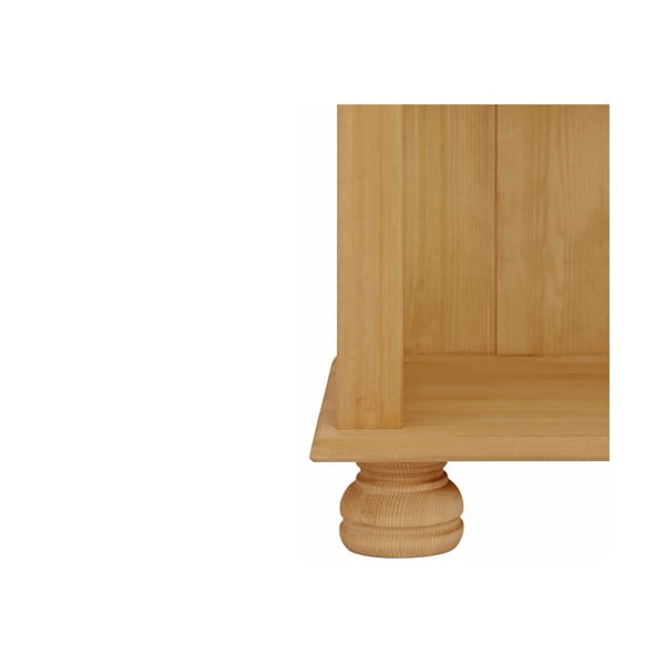 Bibliotecă în culoare naturală din lemn de pin 77x116 cm Ella – Støraa-image-4