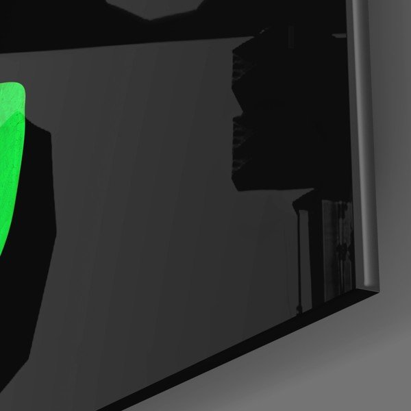 Tablou din sticlă Insigne Fragmented Green-image-3
