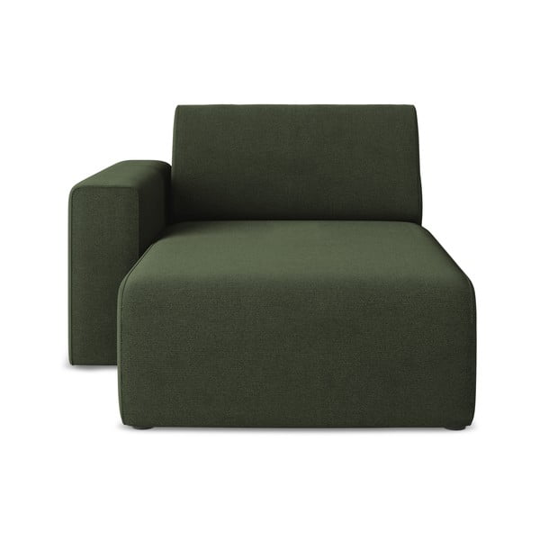 Modul pentru canapea modulară verde (cu colț pe partea stângă) Kalea – Makamii