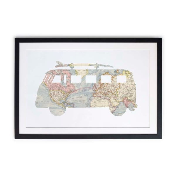 Tablou Little Nice Things Wagon, 40 x 60 cm