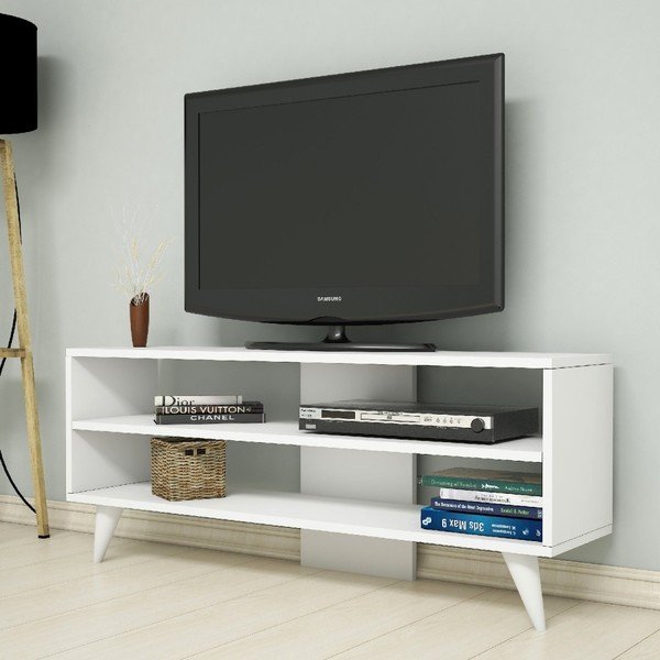 Comodă TV One, alb-image-1