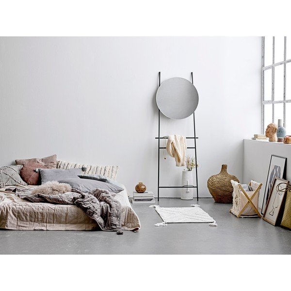 Vază din teracotă Bloomingville Basic, alb-image-3