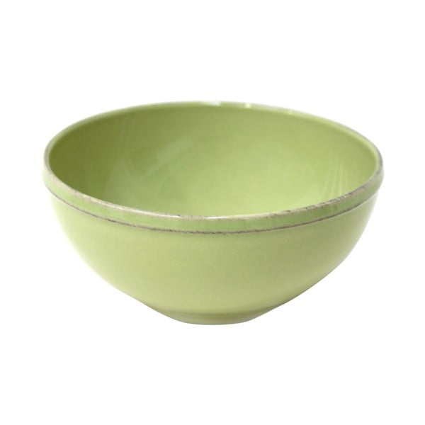 Bol ceramic Costa Nova Friso, ⌀ 16 cm, verde