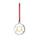 Glob de Crăciun suflat manual din sticlă ø 6,5 cm Ann-Sofi Romme Annual Christmas Bauble – Holmegaard