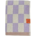 Prosop galben deschis/mov din bumbac organic 70x133 cm Retro – Mette Ditmer Denmark