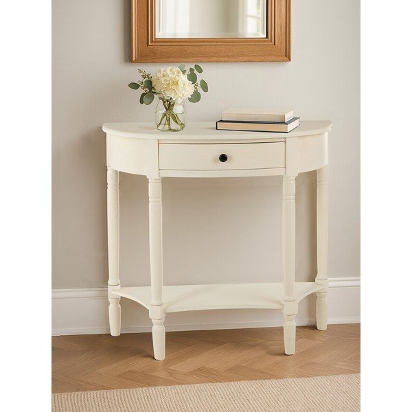 Masă consolă albă din lemn de pin 33x81 cm Heritage – Premier Housewares-image-2
