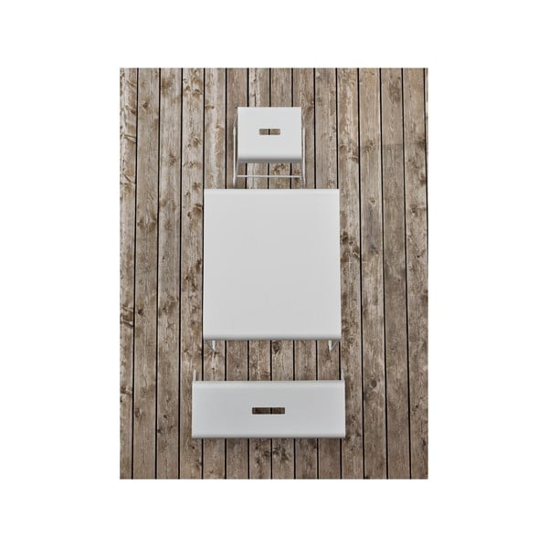 Masă de dining albă din metal 58x75 cm A-Café – Zone-image-3