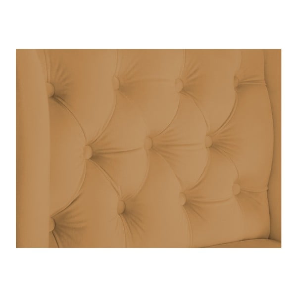 Scaun de bar Mazzini Sofas Roco, galben muştar-image-3