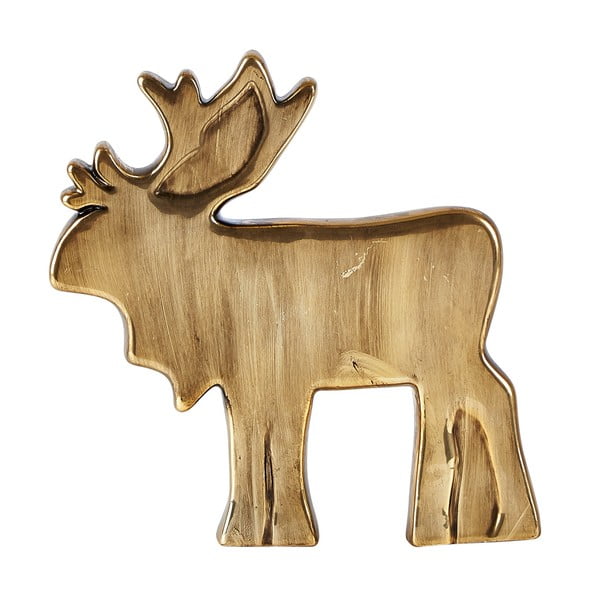 Decorațiune din ceramică KJ Collection Reindeer, 20,5 x 21 cm