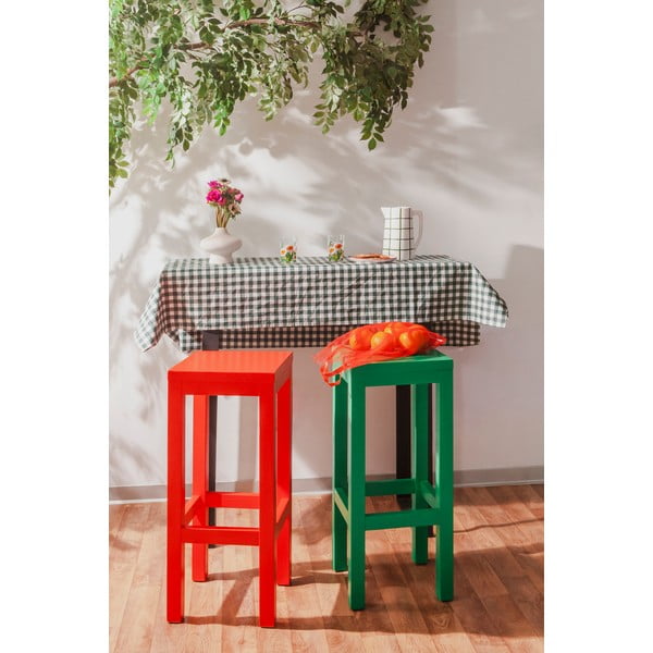 Scaun de bar roșu 75 cm Axel – Really Nice Things-image-1